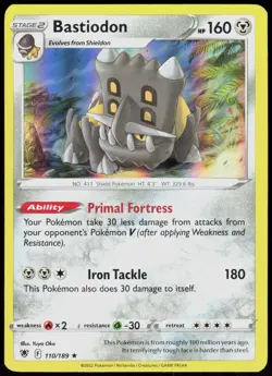 Astral Radiance Bastiodon 110/189 Holo Rare Pokemon Holo NM/M - Image 1
