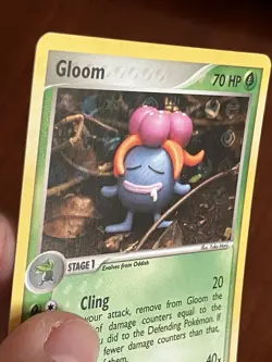 Gloom 35/101 Reverse Holo EX Hidden Legends Yuka Morii Pokemon TCG - Image 3