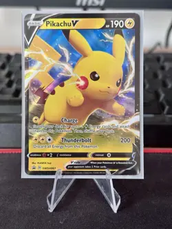 Pikachu V #SWSH061 Pokemon Black Star Promo - Image 1