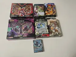 Pokemon Victini-Gardevoir-Lycanroc V Battle Decks-League Battle Deck Lot - Image 1