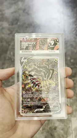 Pokemon TCG Giratina V 186/196 Lost Origin Alternate Art – ACE MINT 9 - Image 2