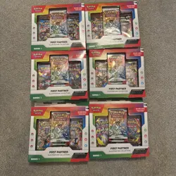Pokemon TCG First Partner Illustration Collection (Series 1) 2026 Lot Of 6x - Image 1