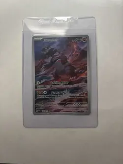 Pokemon TCG Groudon Illustration Rare Paradox Rift 199/182 - Image 1
