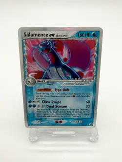 Salamence EX 98/101 Delta Species Dragon Frontiers Holo Pokemon LP - Image 1