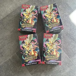4x Pokemon TCG: Mega Evolution Ascended Heroes Booster Bundle (6 Packs Per Box) - Image 1
