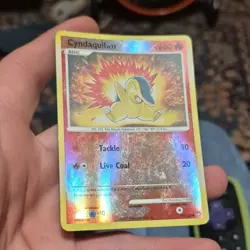 Pokemon Cyndaquil Common Reverse Holo Mysterious Treasures 79/123 2007 HP 60 - Image 2