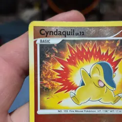 Pokemon Cyndaquil Common Reverse Holo Mysterious Treasures 79/123 2007 HP 60 - Image 3