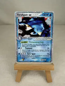 Pokemon TCG Feraligatr ex 103/115 Unseen Forces Holo Rare Vintage LP/NM - Image 1