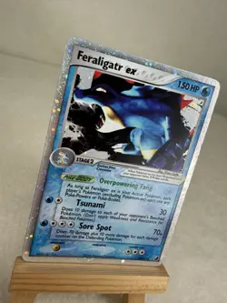 Pokemon TCG Feraligatr ex 103/115 Unseen Forces Holo Rare Vintage LP/NM - Image 2