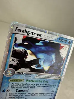 Pokemon TCG Feraligatr ex 103/115 Unseen Forces Holo Rare Vintage LP/NM - Image 5