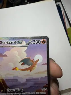 Pokemon TCG Charizard EX 199/165 Scarlet & Violet Special Illustration - Image 3