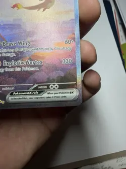 Pokemon TCG Charizard EX 199/165 Scarlet & Violet Special Illustration - Image 4