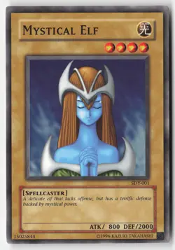 Yugioh - Mystical Elf SDY-001 Unlimited - Starter Deck: Yugi - Image 1