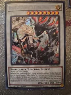Ecclesia and The Dark Dragon 1st Edition Secret Rare Yu-Gi-Oh - Image 1