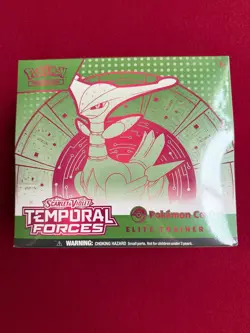 Temporal Forces Pokemon Center ETB Elite Trainer Box Exclusive Sealed - Image 1