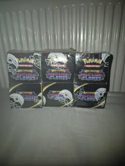 Pokemon TCG Mega Evolution Phantasmal Flames Half Booster Box Factory Sealed UK - Image 1