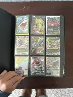 Pokemon TCG 147 Card Lot GX EX V Holo Binder Collection estimated value 3000 - Image 2