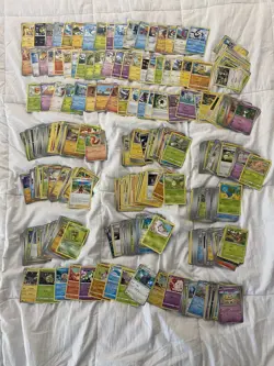 600 Pokemon Cards Bulk Lot 2016–2025 Common/Uncommon/Rare No Holos - Image 1