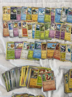 600 Pokemon Cards Bulk Lot 2016–2025 Common/Uncommon/Rare No Holos - Image 2