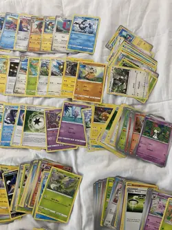 600 Pokemon Cards Bulk Lot 2016–2025 Common/Uncommon/Rare No Holos - Image 3
