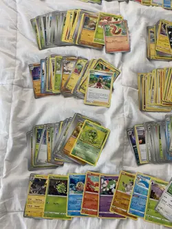 600 Pokemon Cards Bulk Lot 2016–2025 Common/Uncommon/Rare No Holos - Image 4