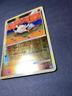 Mankey Reverse Holo Unleashed 53/95 Pokemon Card TCG RARE - Image 4