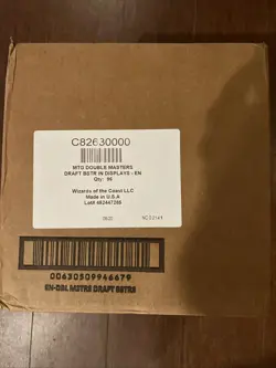 Magic the Gathering (MTG) 2020 Double Masters Draft Booster Box Sealed Case - Image 1