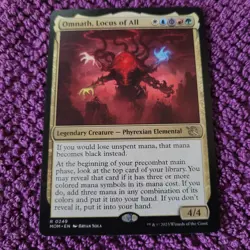 MAGIC COMMANDER DECK MTG FUN - Omnath, Locus of All 5 Colors ***DOMAIN themed*** - Image 1