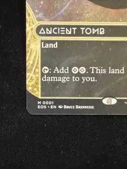 ANCIENT TOMB - Borderless - Edge of Eternities Stellar Sights MTG Mythic 0001 - Image 5