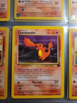 Pokemon TCG Charmander Team Rocket 50 Regular Common - Image 1