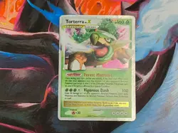 Torterra Lv X (Holo) Pokemon Diamond & Pearl Black Star Promo #DP09 2007 LP/MP - Image 1