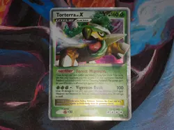 Torterra Lv X (Holo) Pokemon Diamond & Pearl Black Star Promo #DP09 2007 LP/MP - Image 3