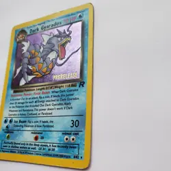 Pokemon TCG Dark Gyarados Prerelease Team Rocket Holo Rare 8/82 LP - Image 4