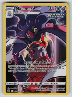 Malamar TG06/TG30 Silver Tempest Trainer Gallery Pokemon LP - Image 1