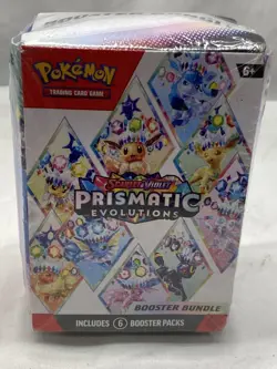 Pokemon TCG: Prismatic Evolutions - Booster Bundle Sealed New - Image 1