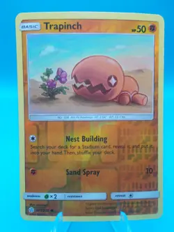 Trapinch 107/236 Sm-Cosmic Eclipse Pokemon TCG Reverse Holo Near Mint/Mint - Image 1
