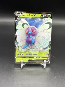 Butterfree V 1/189 - Pokemon Sword & Shield: Darkness Ablaze - Near Mint - Image 1