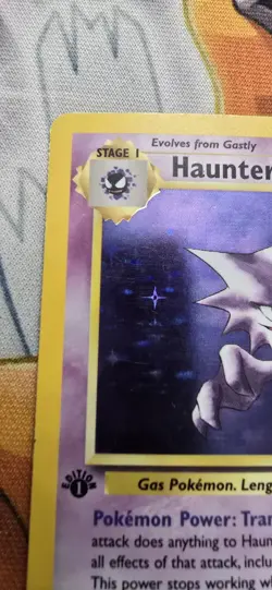 Haunter - "1st Edition" - 6/62 - Holo Rare - Pokemon TCG Fossil - Image 4