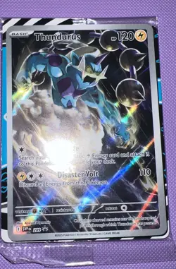 Pokemon TCG Thundurus Promo Sealed 209 Black Bolt - Image 1