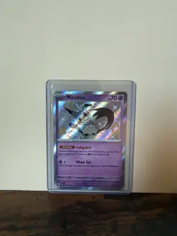 Mimikyu 160/091 Shiny Rare Paldean Fates Pokemon Holo Near Mint￼ - Image 1
