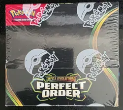 Pokemon TCG Mega Evolution Perfect Order Booster Box SEALED NEW - Image 1