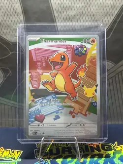 Charmander - 038 038 Holo Promo ME: Mega Evolution Promo Pokemon Holo NM RARE - Image 1