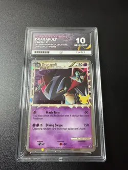 Perfect Subs Pokemon TCG Dragapult SWSH132 Celebrations Ace Label 10 - Image 1