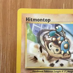 Pokemon TCG Hitmontop Promo Basic 60 HP 37 2001 English Nintendo - Image 3