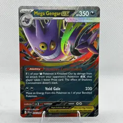 Pokemon TCG Mega Gengar ex Double Rare ME02: Phantasmal Flames 056/094 NM - Image 1
