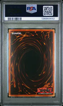 2008 YU-GI-OH! PREM PACK 2 #EN016 MEZUKI PSA 9 - Image 2