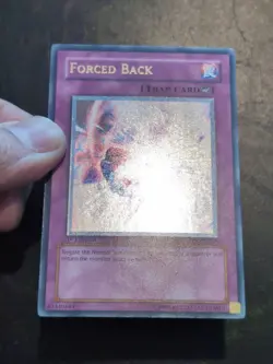 Yu-Gi-Oh! ULTIMATE RARE CARD FORCED BACK EOJ-EN060 1ST NM/VLP - Image 3