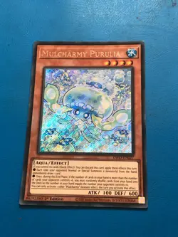 YUGIOH Secret Rare Mulcharmy Purulia INFO-EN027 1st Edition - Image 1