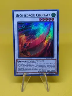Yugioh - Hi-Speedroid Chanbara (SHVA-EN051) - Super Rare 1st Edition - Image 1