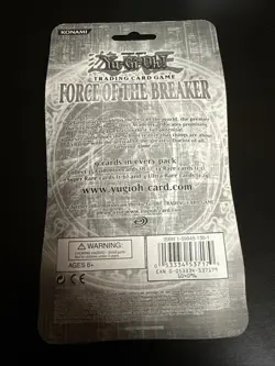 Yugioh FORCE OF THE BREAKER sealed 1st edition blister pack new booster - Image 2